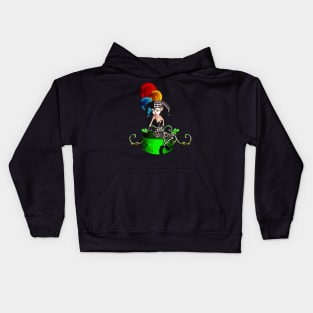 Cute little harlequin Kids Hoodie